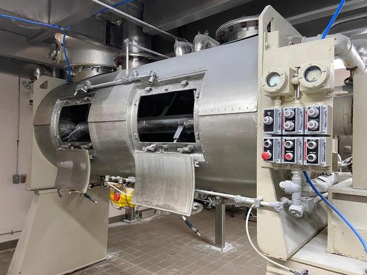 Used 3000 Liter Littleford Plow mixer