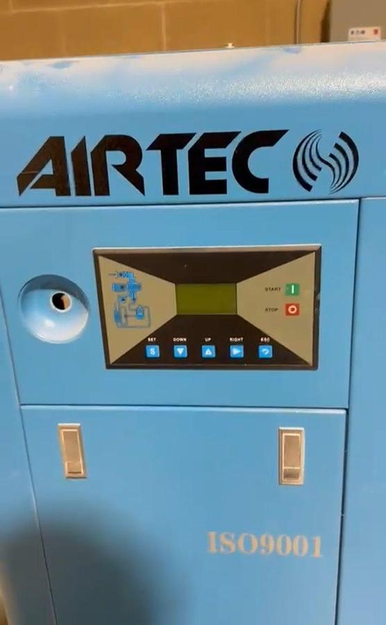 Used Airtec 50hp Compressor and Dryer 50hp.