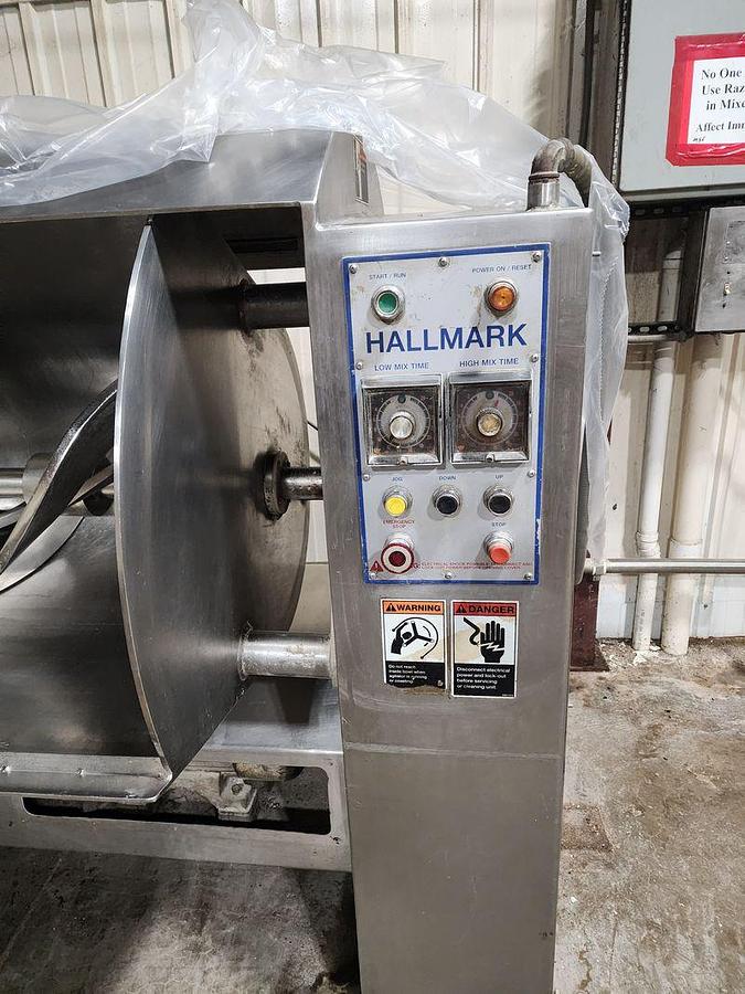 Used PEERLESS MIXER/SLURRY MIX FEEDING WITH CIP & KETTLE