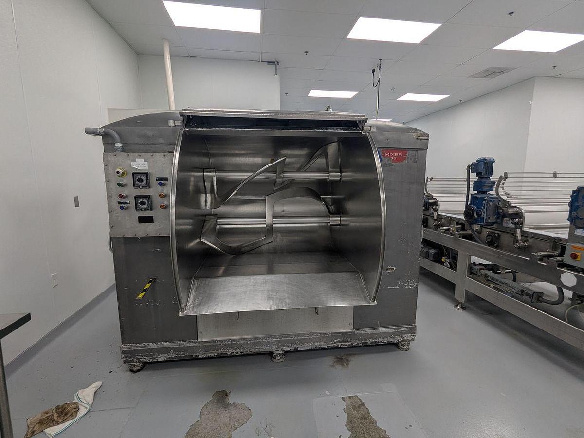 Used Shaffer Double Sigma Arm Mixer