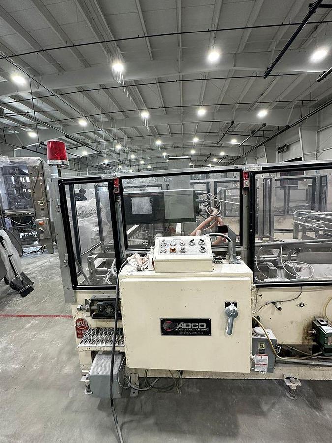 Used Adco Horizontal Cartoner, model 151AL EC