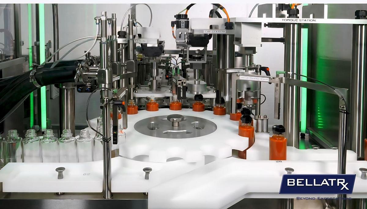 Used Bellatrix Aquarius Monobloc Filler/Capper