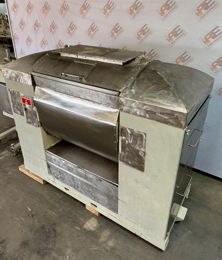 Used Single Sigma Mixer 1200 LBS Painted Steel Frame, SS Bowl