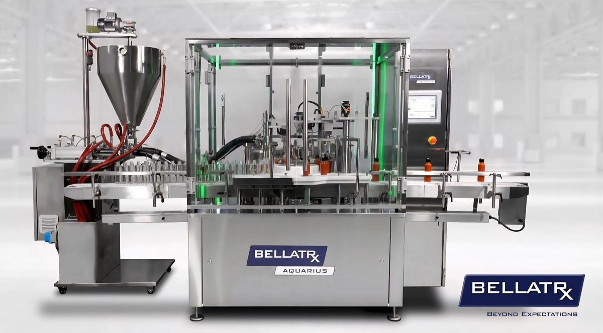 Used Bellatrix Aquarius Monobloc Filler/Capper