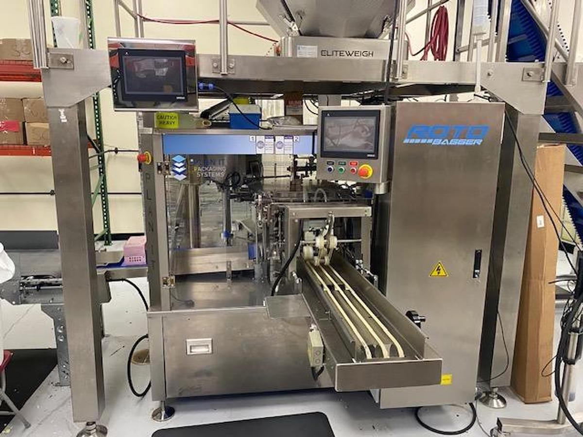 Used Rotary Pouch Bagger