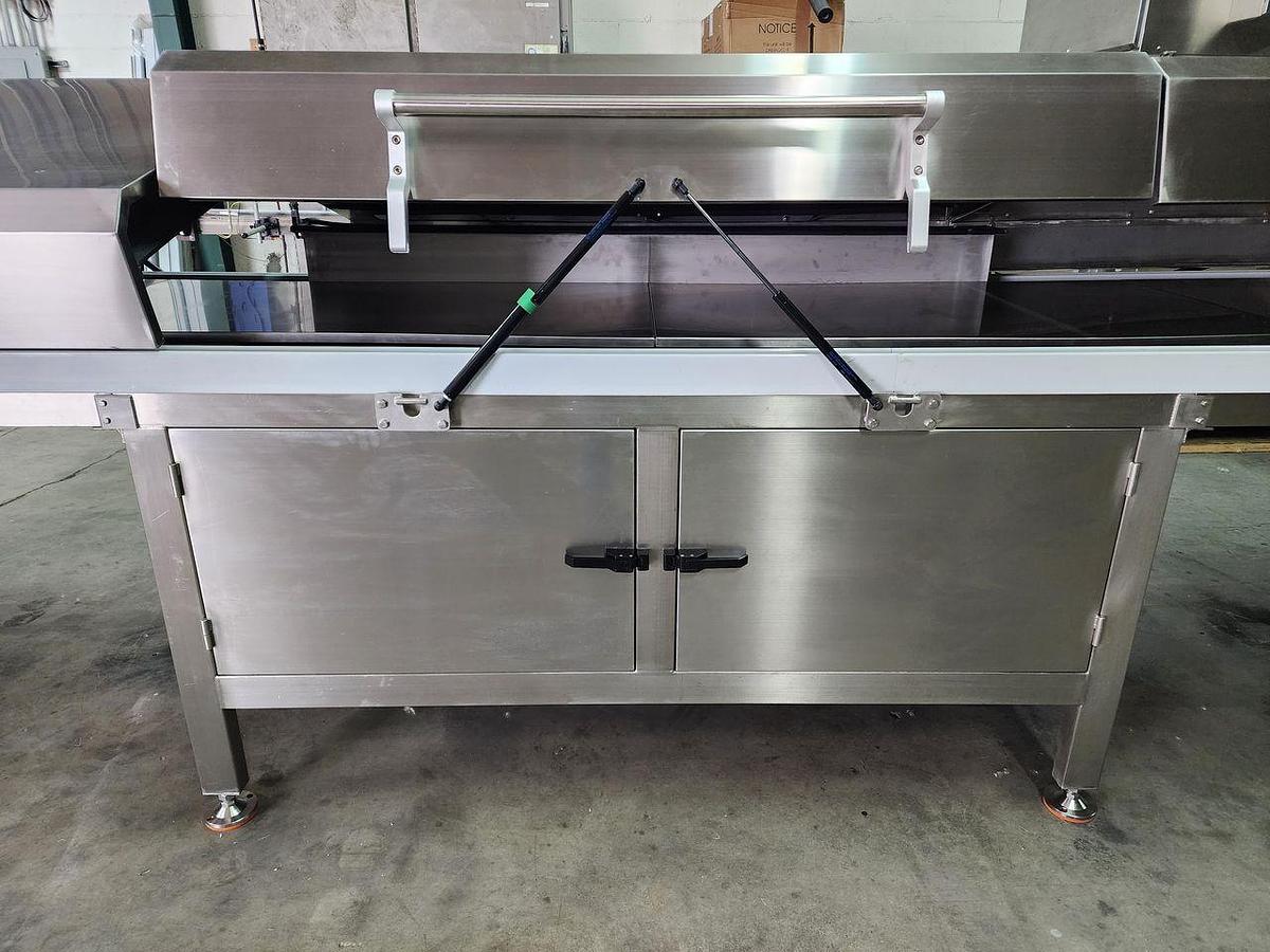 AFE Cooling Tunnel 24” (600mm) Wide Belt x 30' Long, 2 Zone