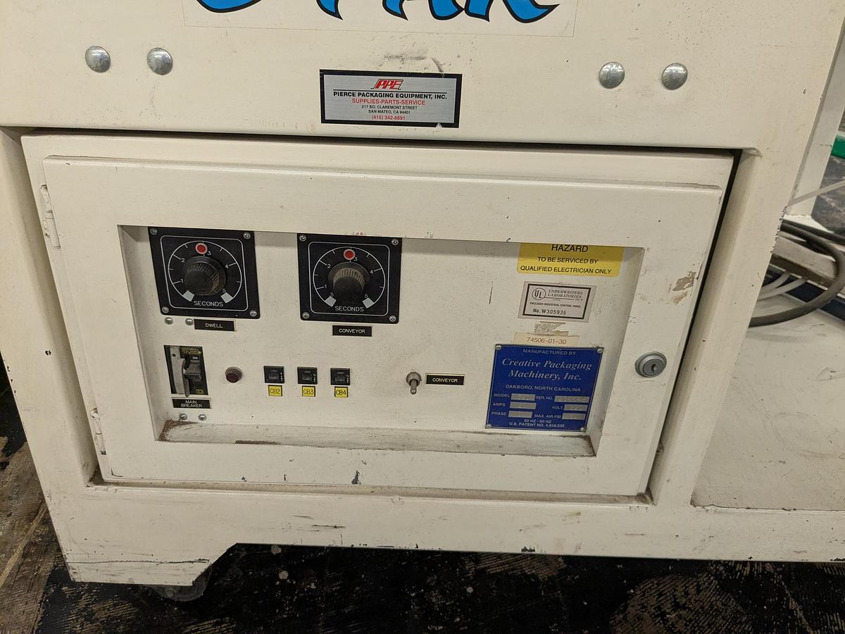 Used C pak L bar Sealer and Tunnel