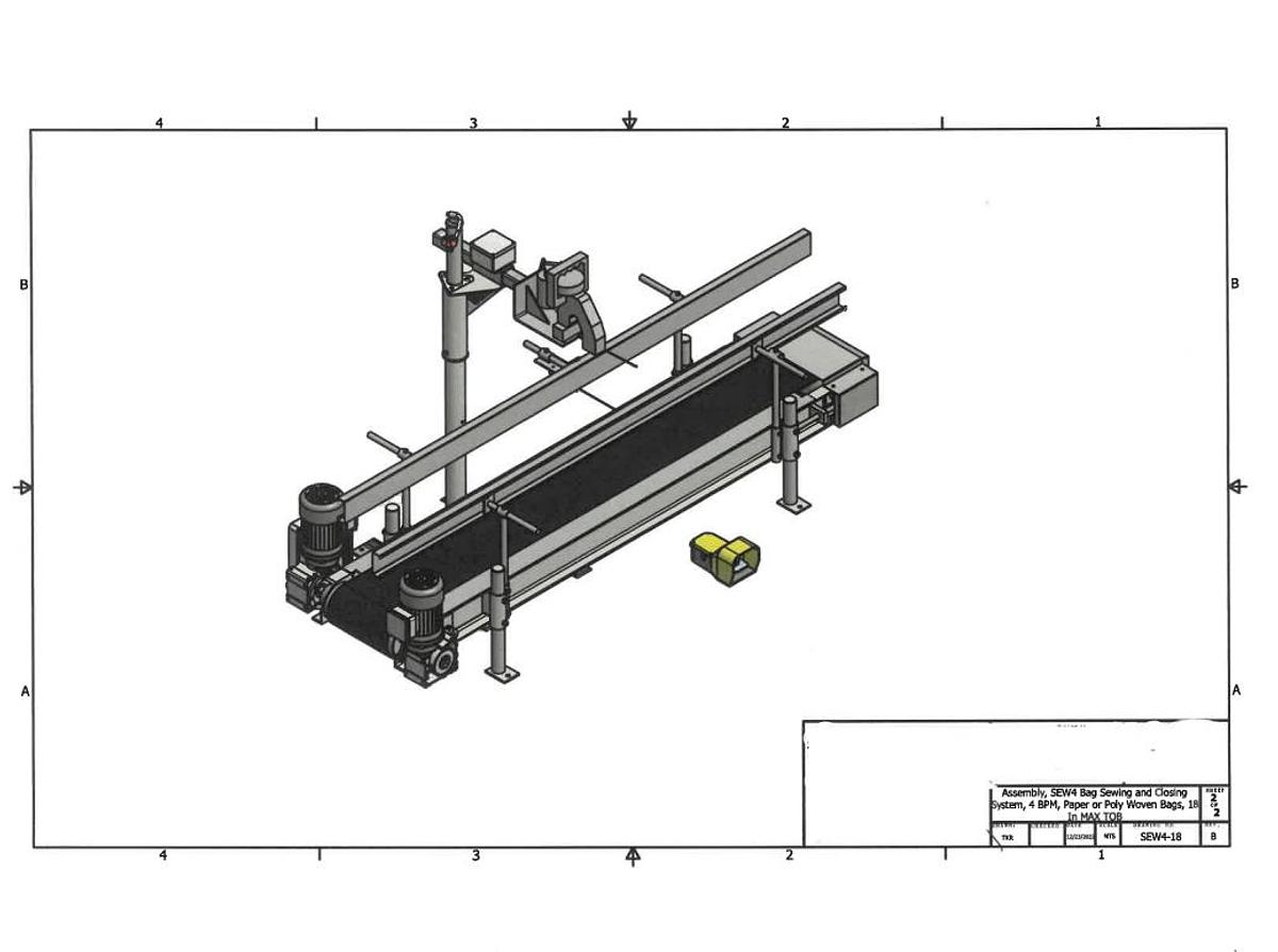Used Closing Conveyor