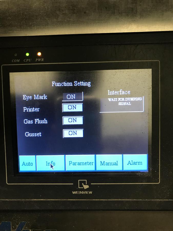 Used Vertek Jr with Weighpack scale 