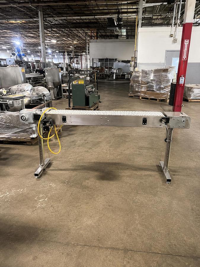 Used Narrow Sanitary Tabletop Conveyor