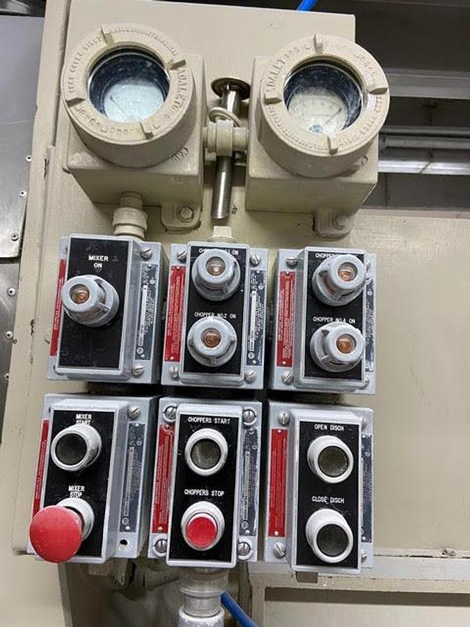 Used 3000 Liter Littleford Plow mixer