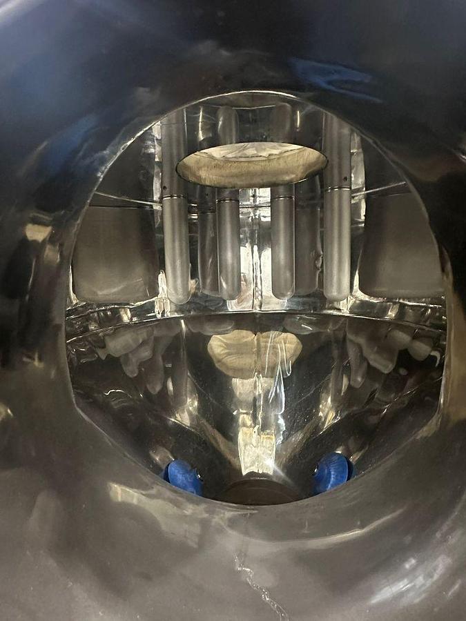 Used Dual Ribbon Blender 12,000 Mezzanine, Bag Dump