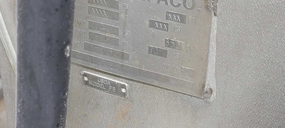 Used APV BAKER PERKINS BLENDER 