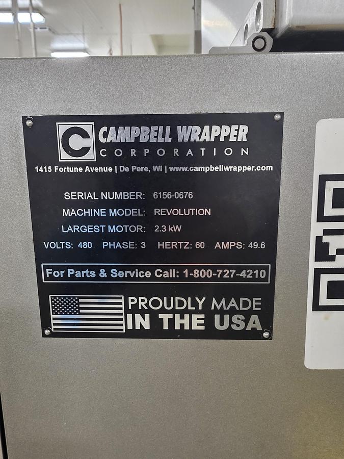 Used Campbell Revolution Wrapper