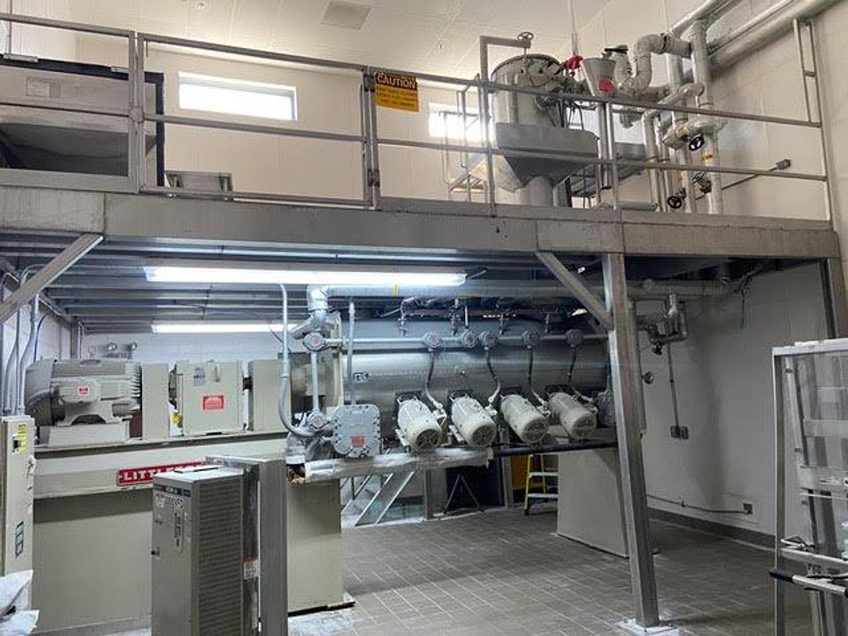 Used 3000 Liter Littleford Plow mixer