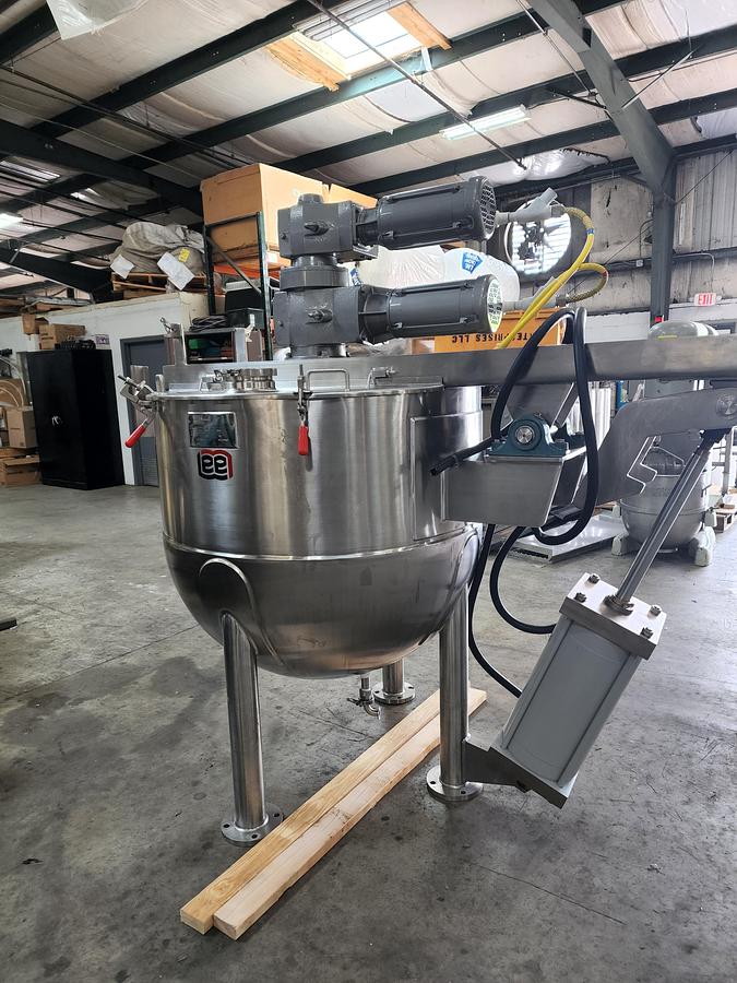 Used 150 GALLON LEE DUAL AGITATION KETTLE