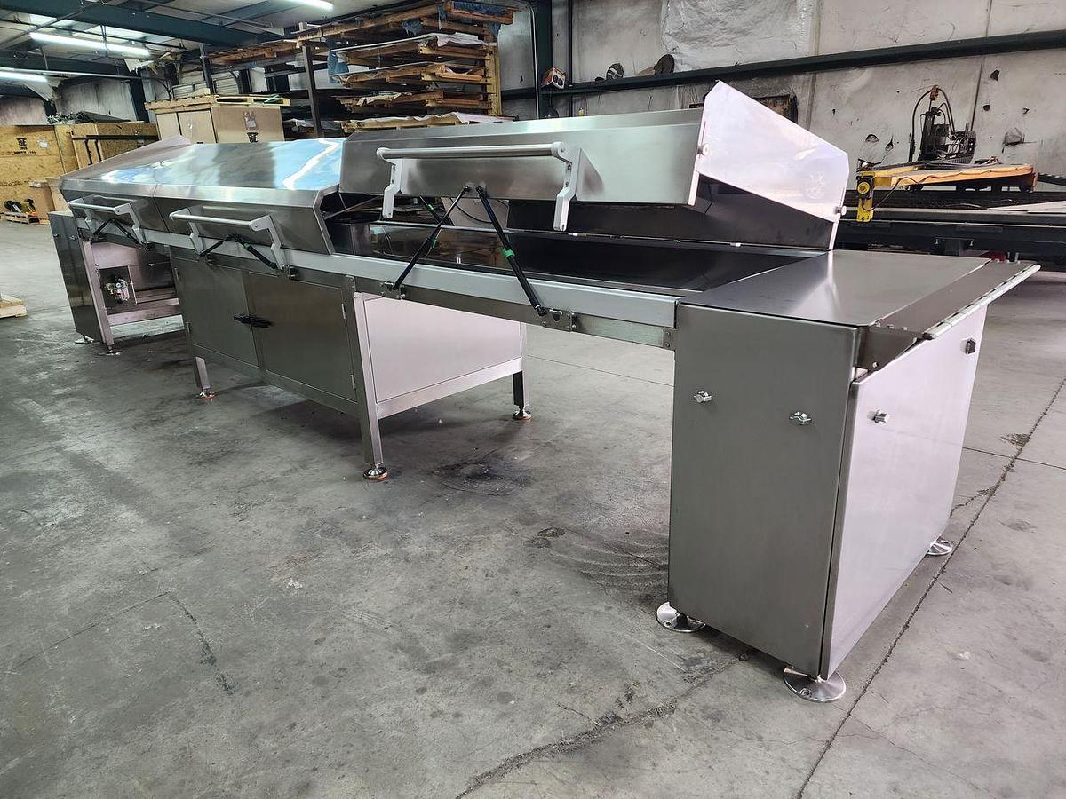 AFE Cooling Tunnel 24” (600mm) Wide Belt x 30' Long, 2 Zone 