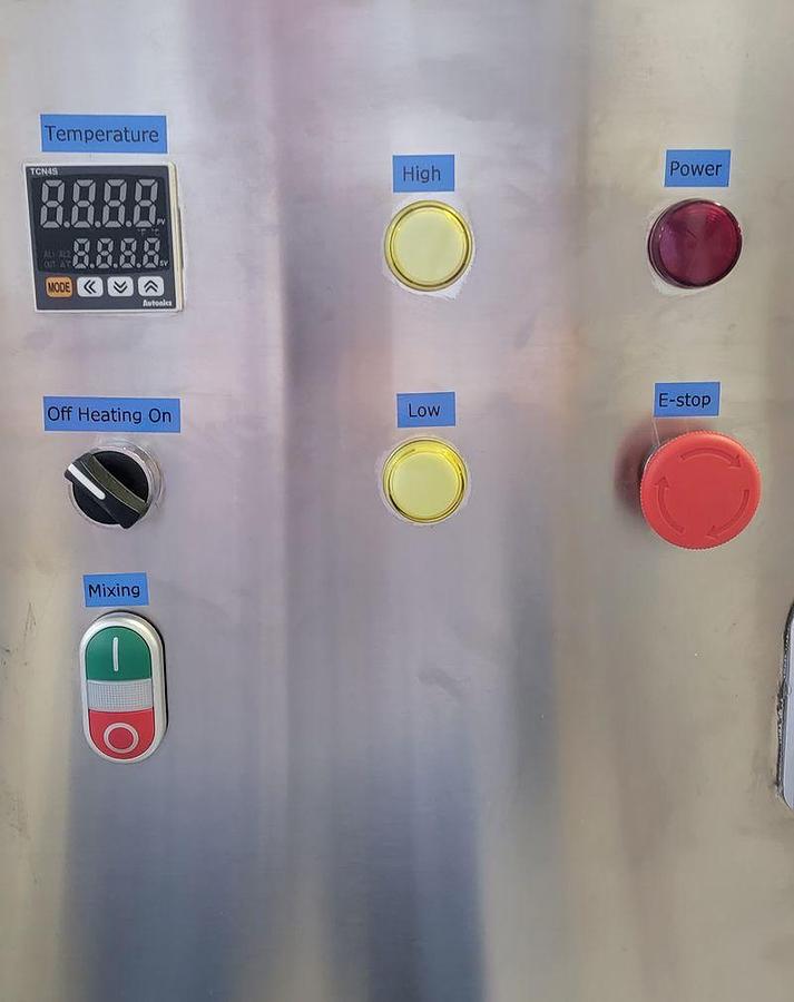 AFE New Chocolate melt -Storage tanks