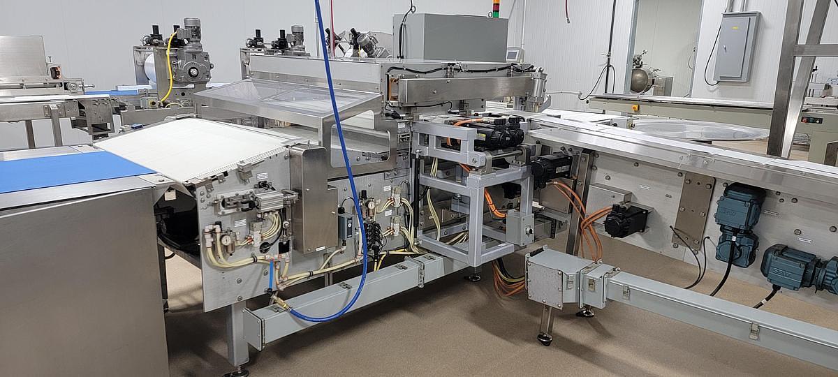 Used Delta automation for flow wrapper