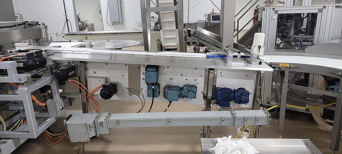 Used Delta automation for flow wrapper