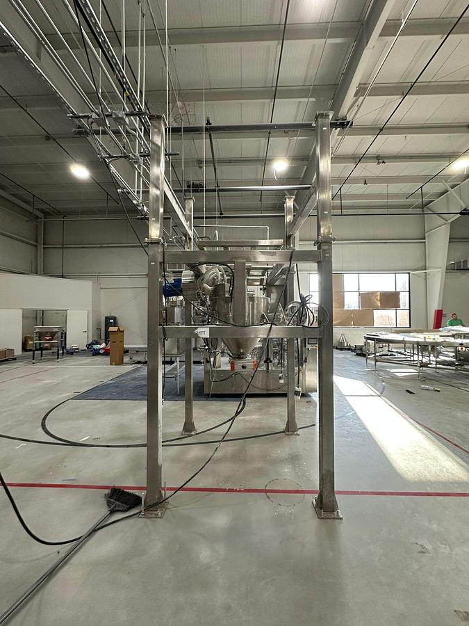 Used Powder Feeding for tote dump SS