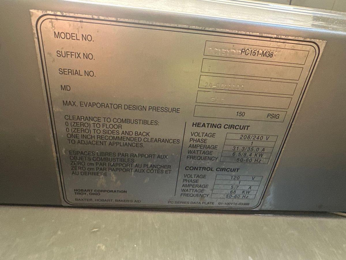 Used Baxter Retarders Model PC151-M38