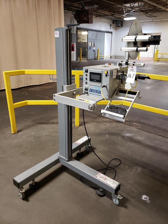 Used Universal Label Applicator, M#L-15s Left Hand