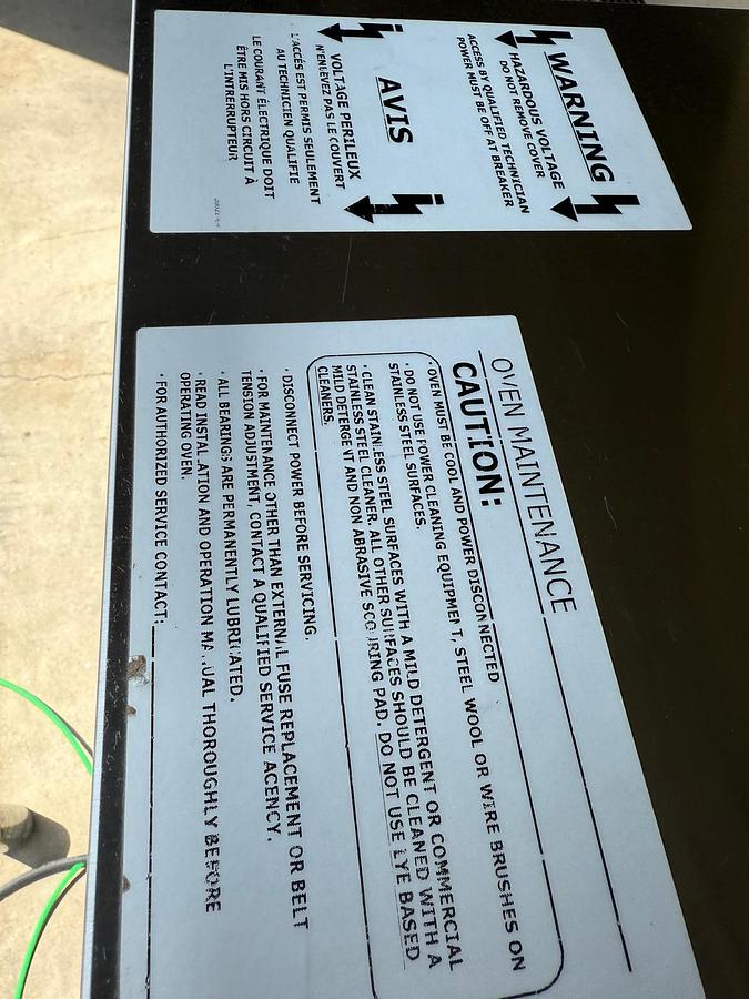 Used Lincoln Impinger II Express Bake Pizza Oven