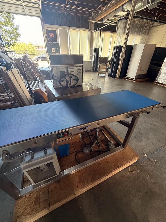 Used stainless steel NSF food conveyor