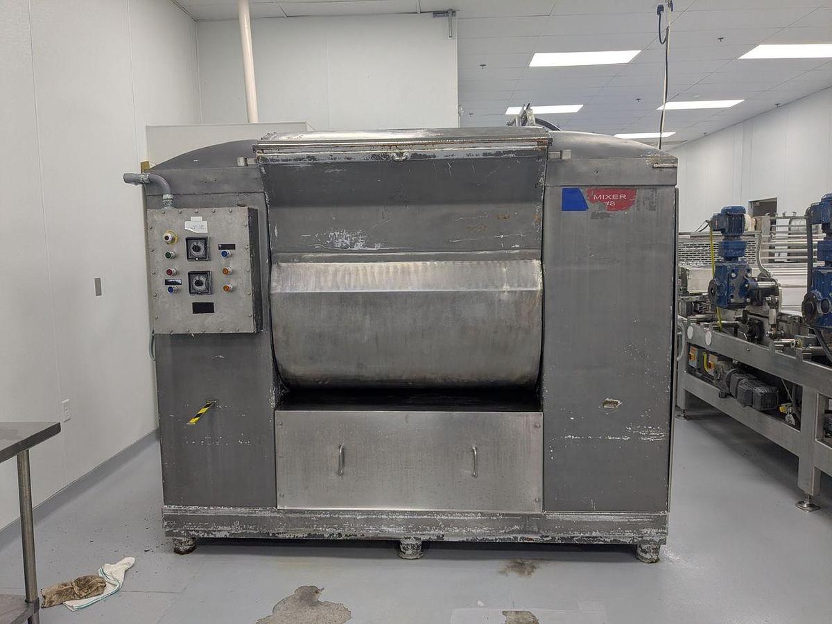 Used Shaffer Double Sigma Arm Mixer