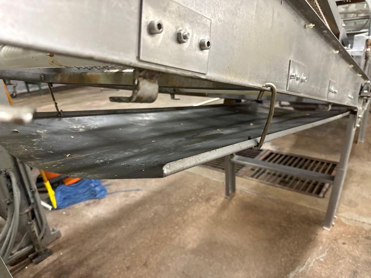 Used 9’ STAINLESS STEEL MESH CONVEYOR