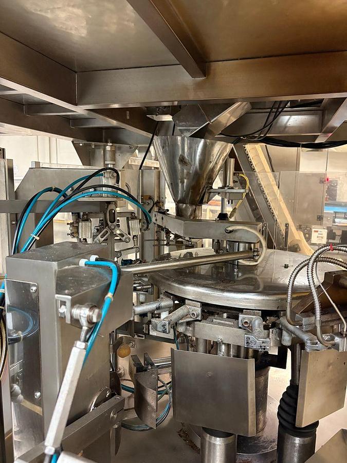 Used AFE Model HYBB-200 Premade Bagger Scale model Ty-M14 MEZZANINE & Z TYPE BUCKET ELEVATOR CONVEYOR