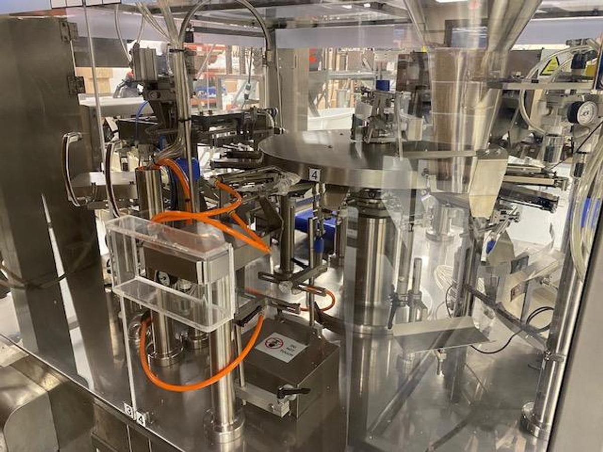 Used Rotary Pouch Bagger