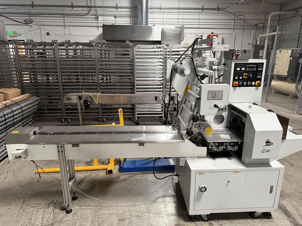 Used PAC Machinery - Model # HP-400F Flow wrapper