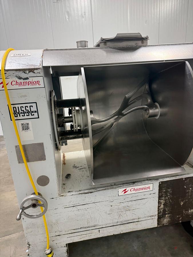 Used Champion Single Sigma Arm Mixer