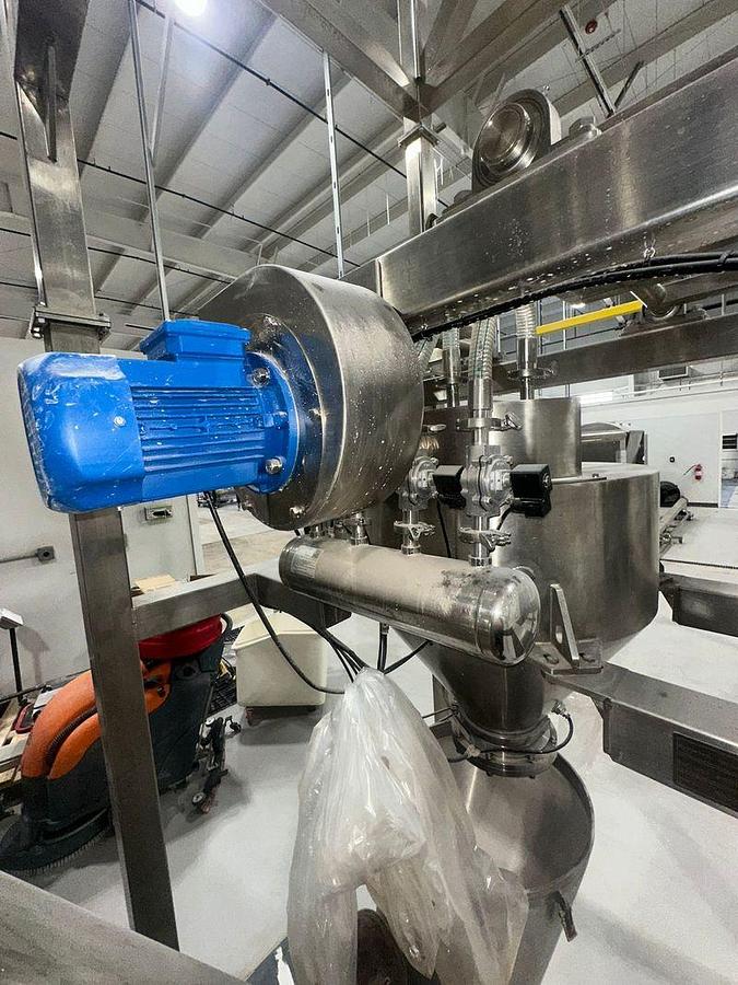 Used Dual Ribbon Blender 12,000 Mezzanine, Bag Dump