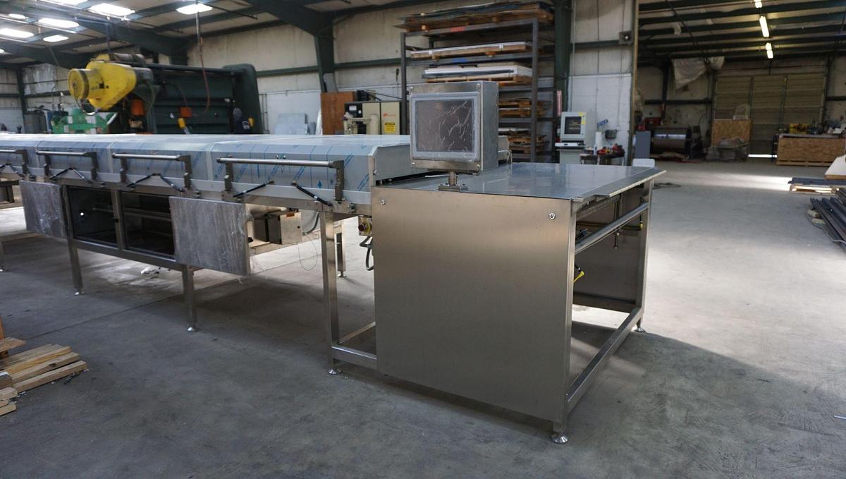 AFE Cooling Tunnel 40” (1000mm) Wide Belt x 60' Long 3 Zone