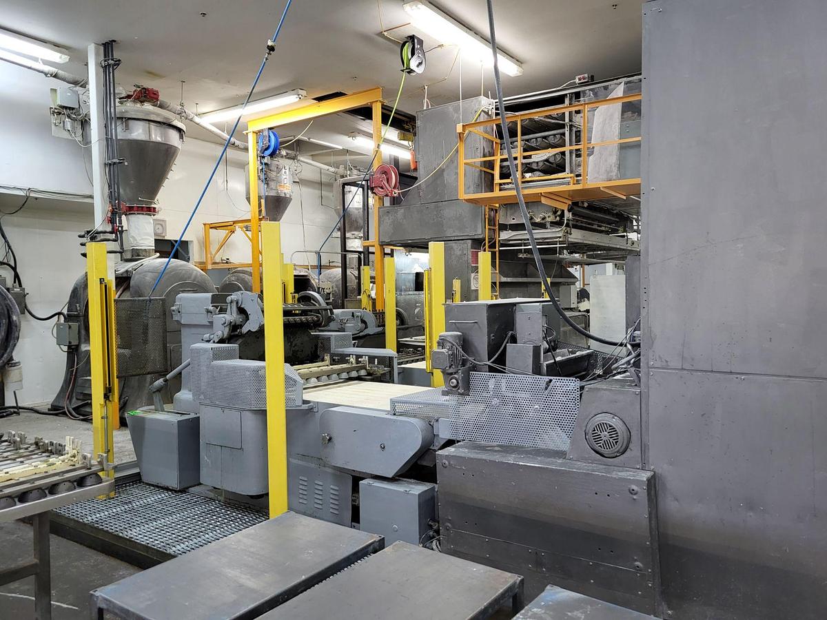 Used Overhead 8 pocket dough basket proofer