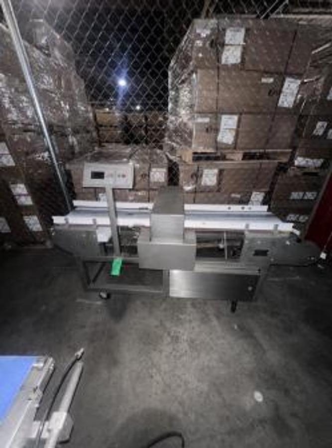 Used Conveyorized Tunnel Metal Detector