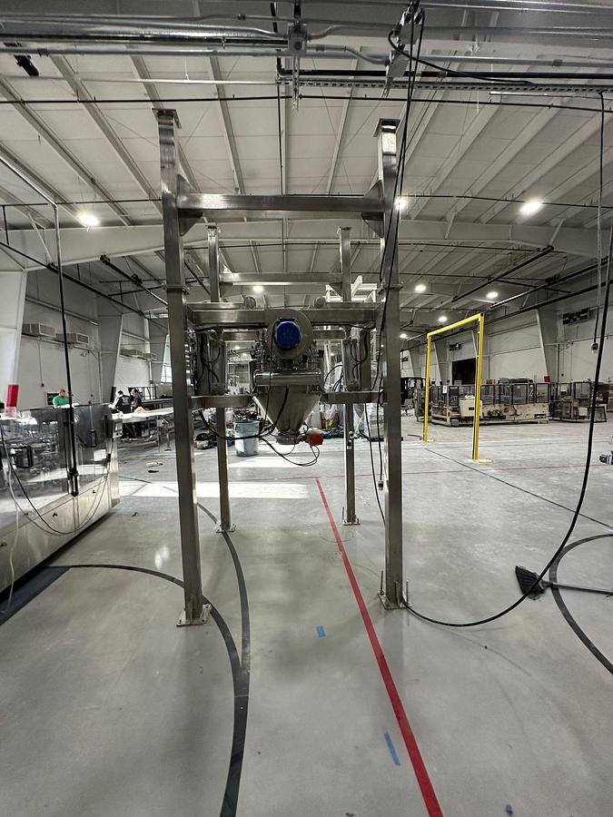 Used Powder Feeding for tote dump SS