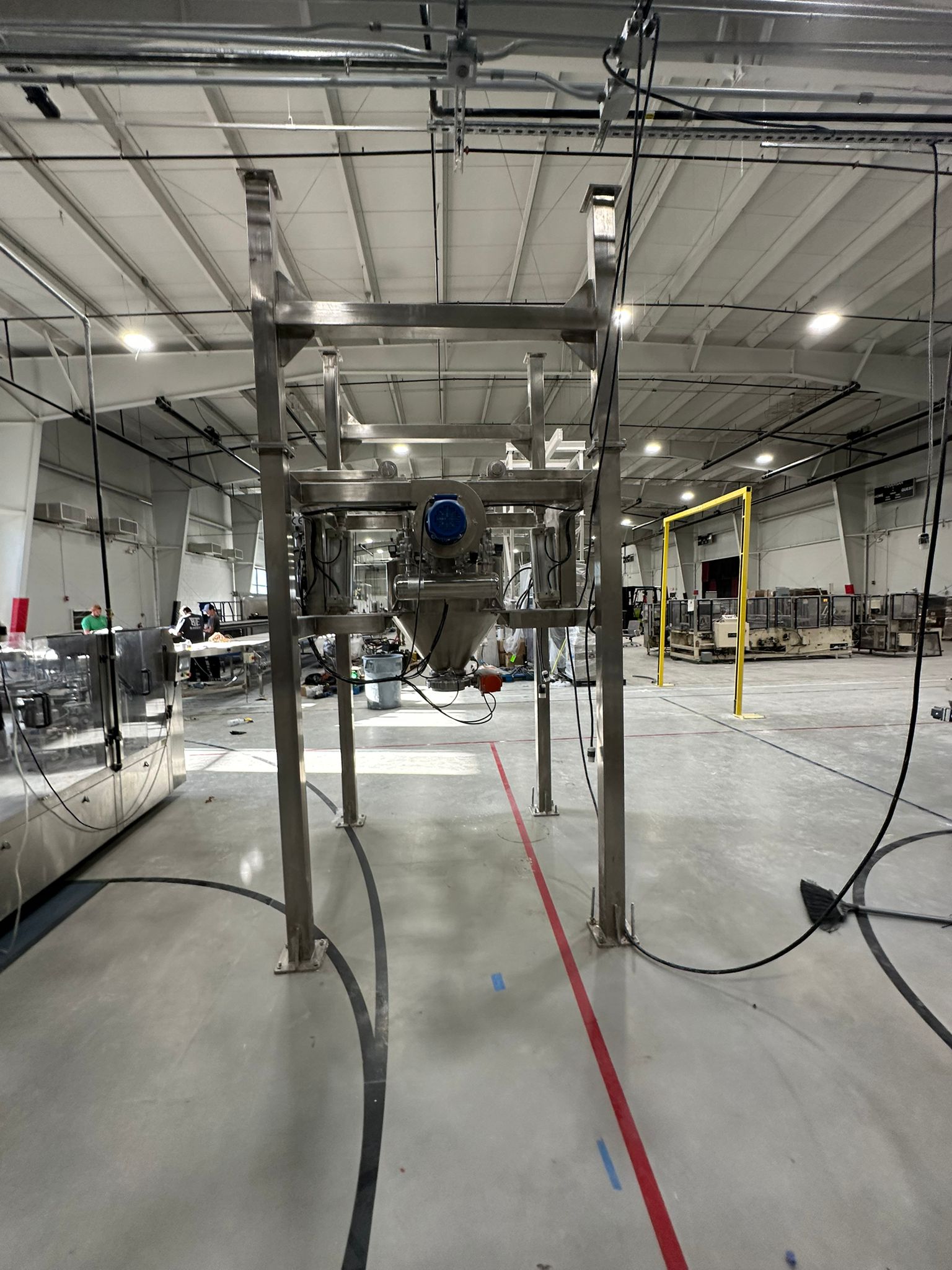 Used Powder Feeding for tote dump SS