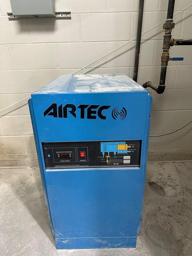 Used Airtec 50hp Compressor and Dryer 50hp.