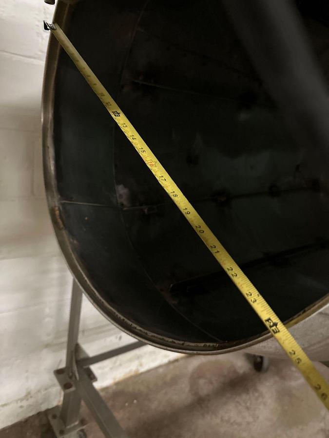 Used TECWEIGH SS VOLUMETRIC FEEDER & SEASONING TUMBLER