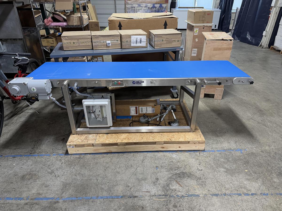 Used stainless steel NSF food conveyor