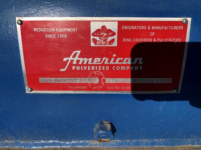 Unused Mill, Hammer, 32" x 14", C/st, 75 HP, Unused #S743557