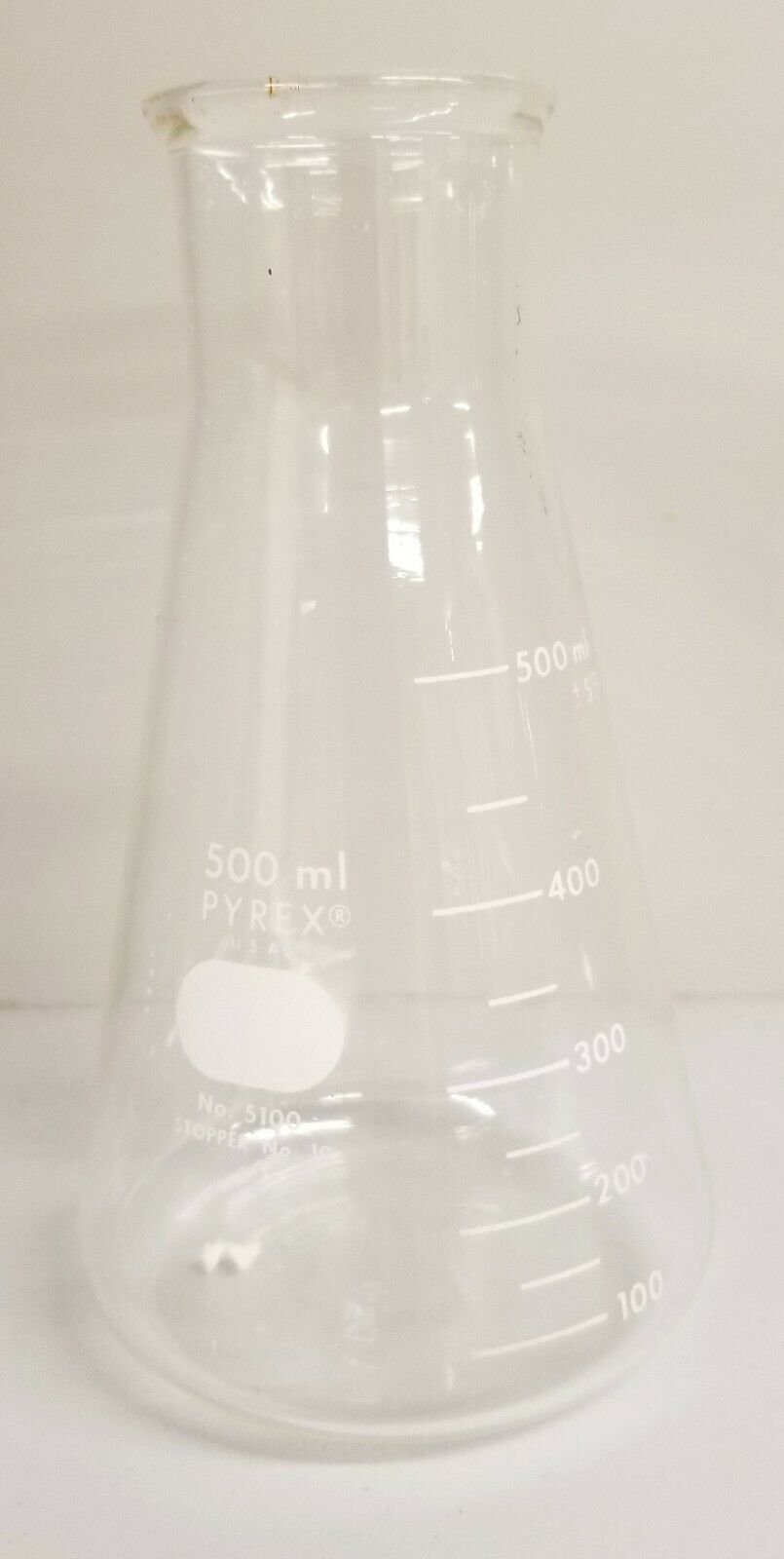Used Corning PYREX 5100-500 Erlenmeyer Flask - 500mL