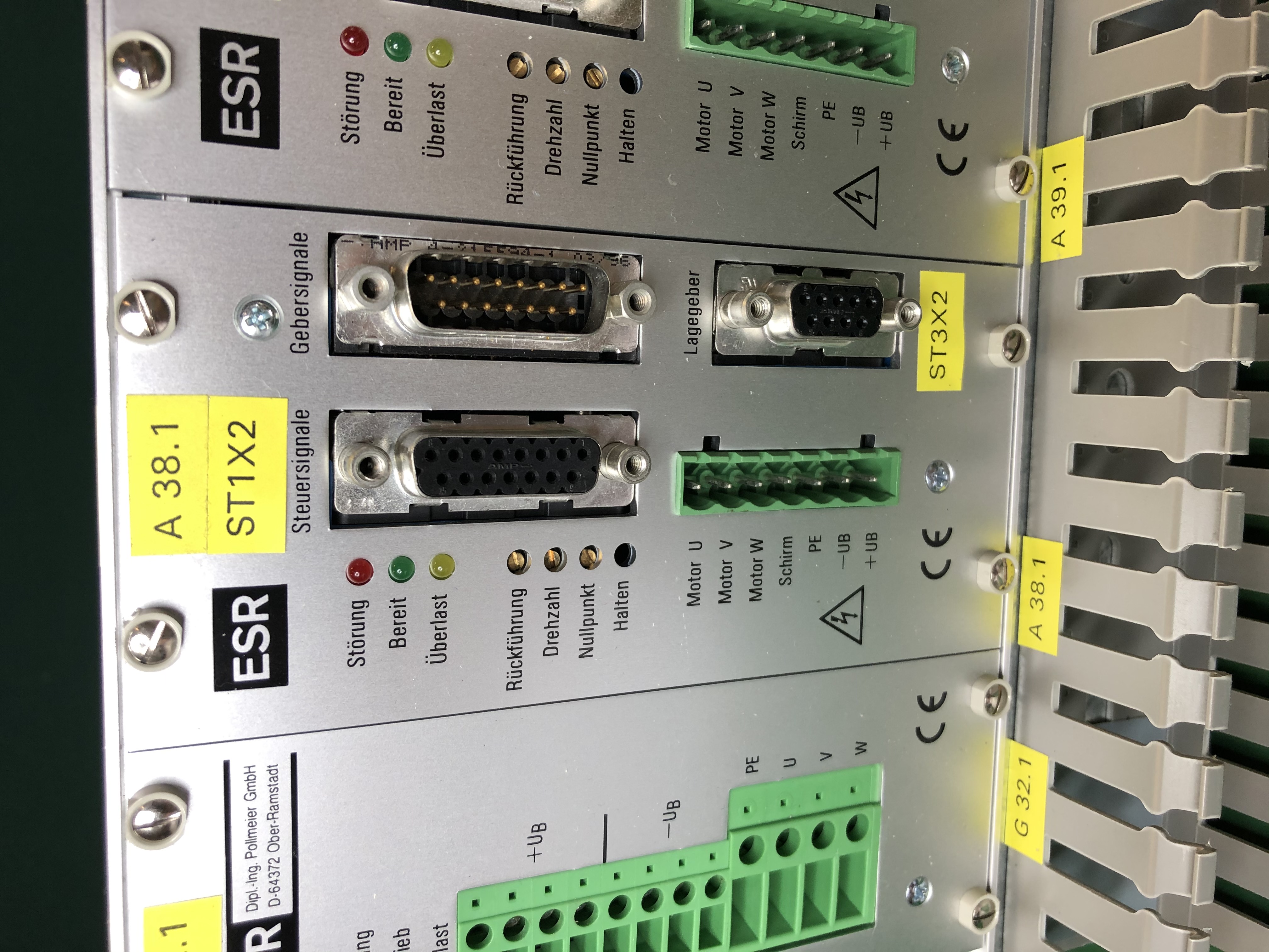 Used ESR POLLMEIER 9135 MODULE RACK WITH MODULES