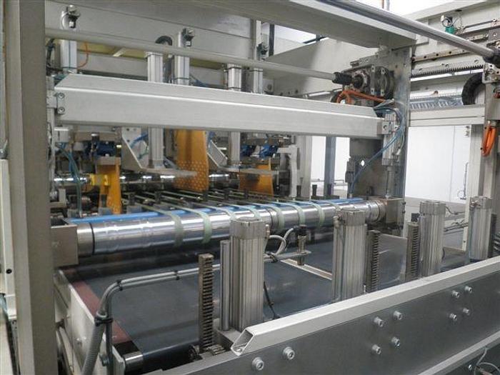 Used 51" (1.30M) PASABAN KB SHEETING COUNTING AND PALLETIZING MACHINE MFG. 2006