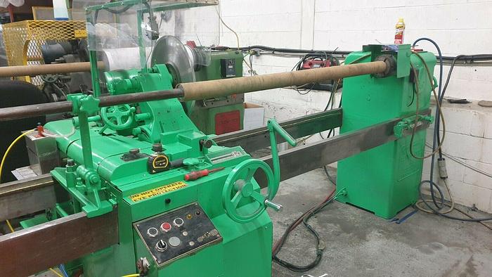 Used 85" LEVER MODEL 500 SINGLE KNIFE BOLONEY CUTTER W/ MISTER 14" DIAMETER