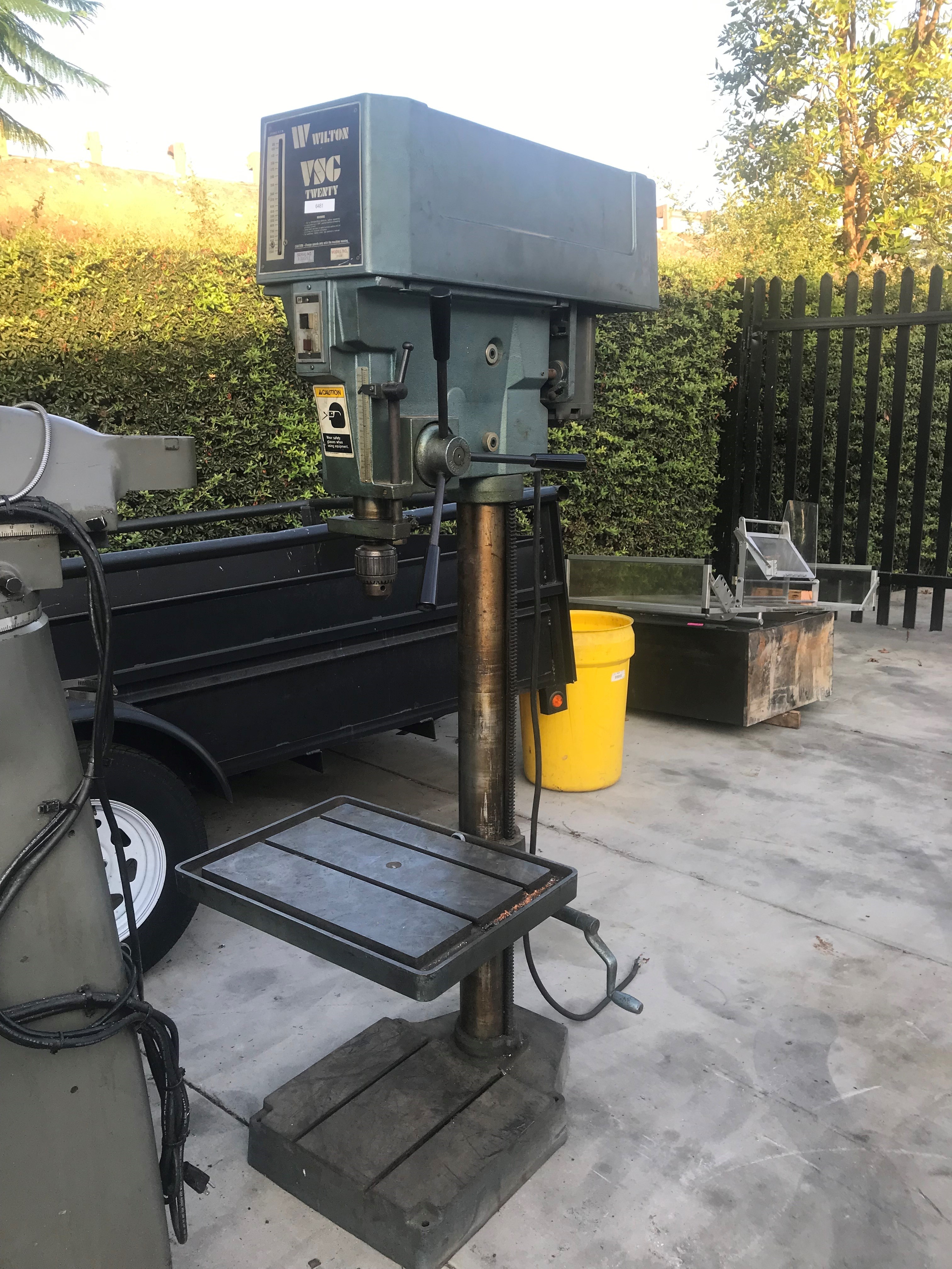 Used Wilton 2025 VSG Floor Drill Press 20" #6481 #1